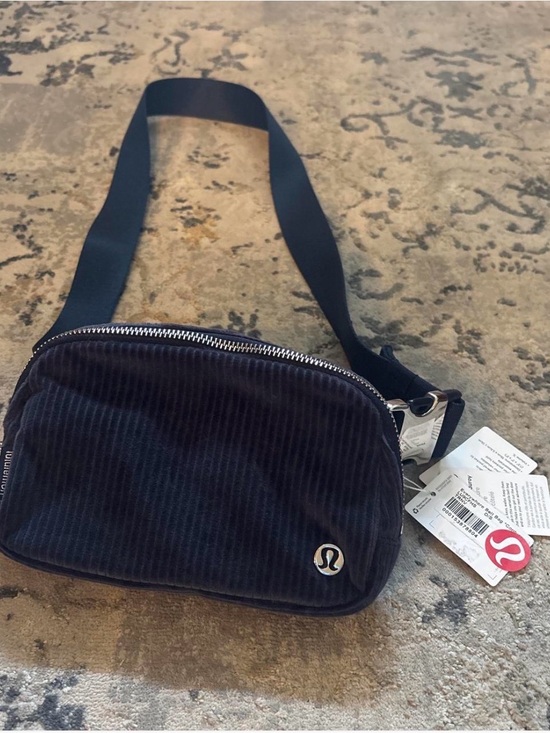 lululemon athletica Handbags - lululemon athletica Navy Corduroy Belt Bag